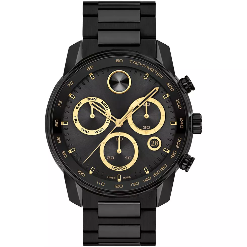 Movado Bold Verso Chronograph Watch 44MM