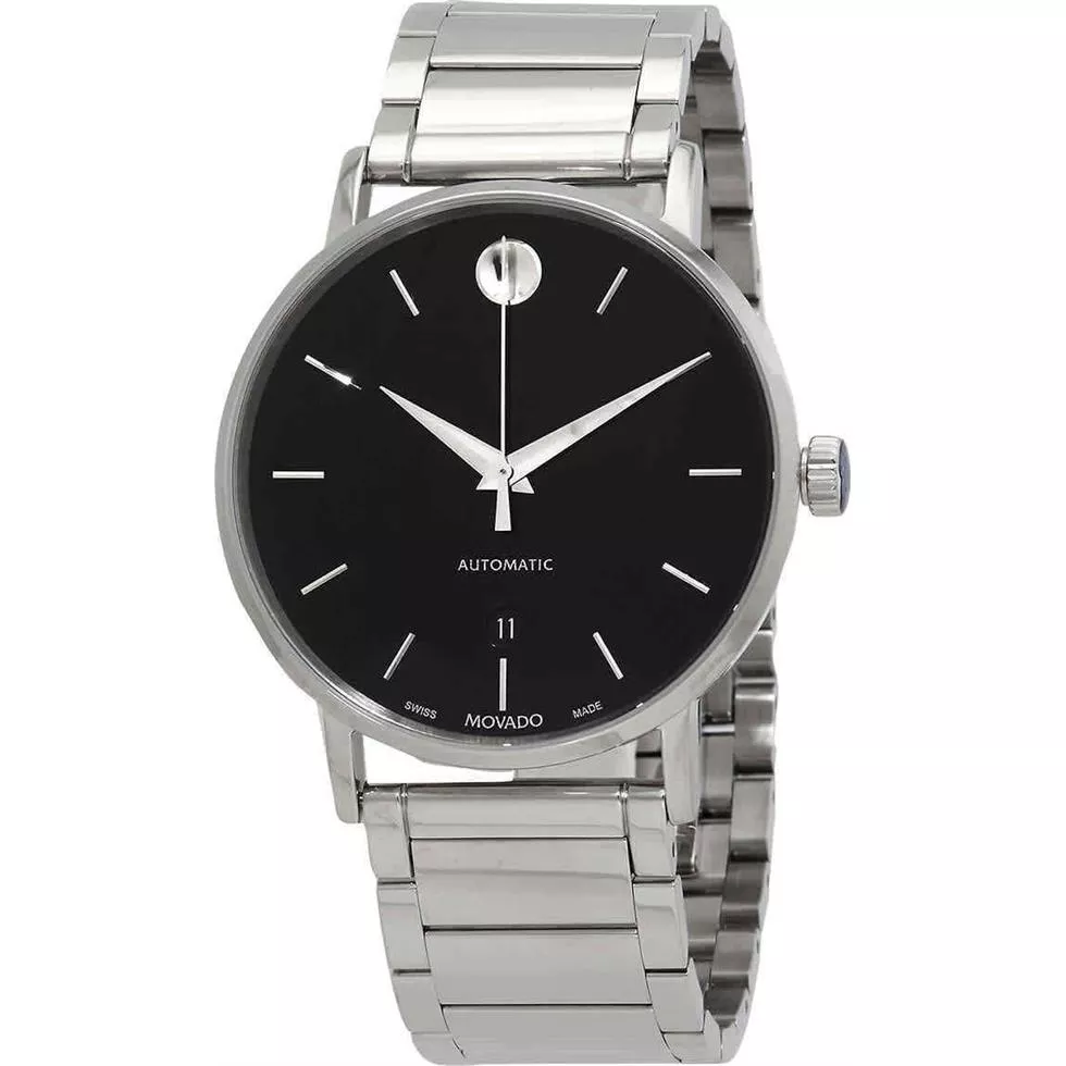 Movado Classic Museum Automatic Black Watch 40MM