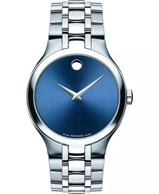 Movado Collection Blue Watch 38mm