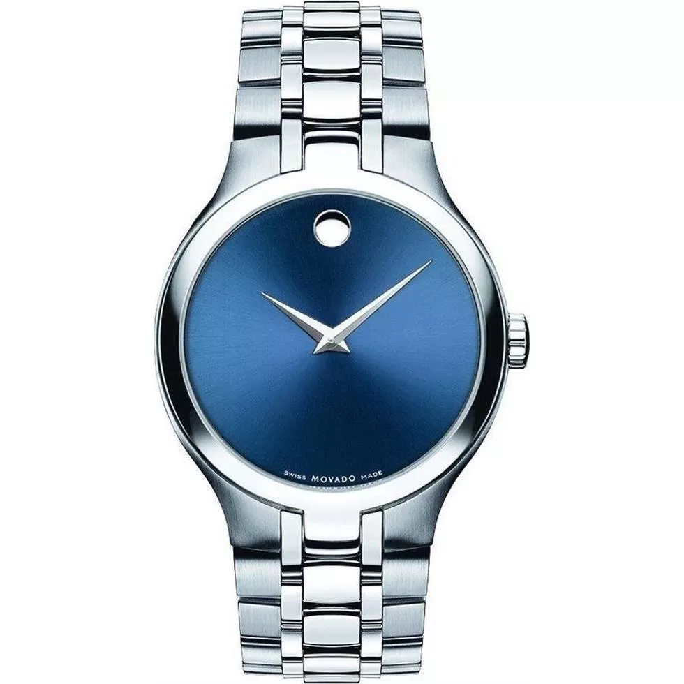 Movado Collection Blue Watch 38mm