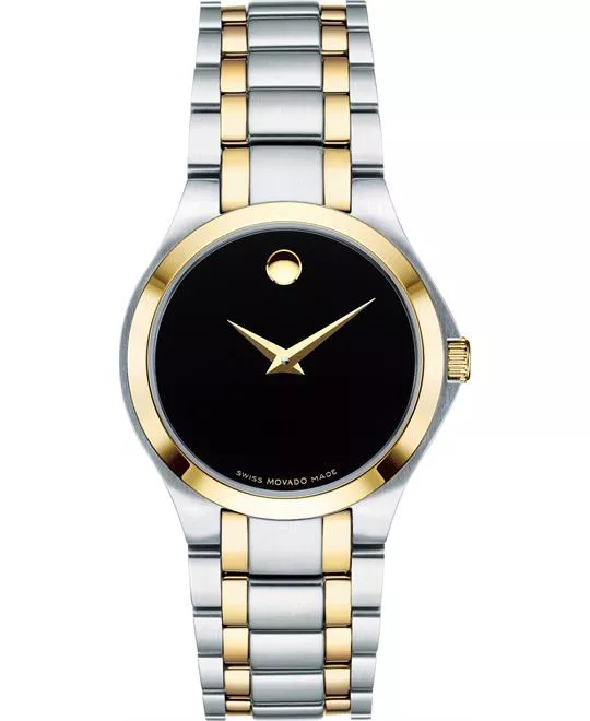 Movado Collection Two-Tone PVD Bracelet Watch 28mm
