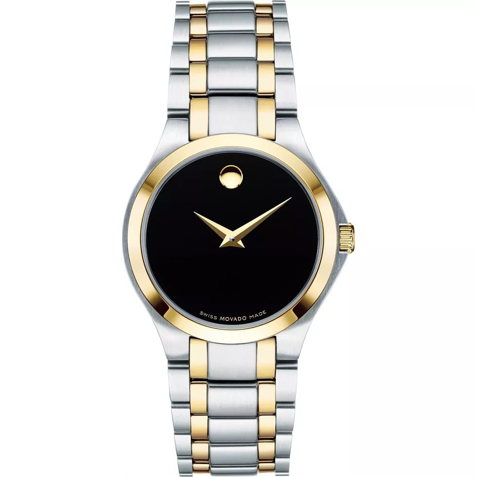 Movado Collection Two-Tone PVD Bracelet Watch 28mm