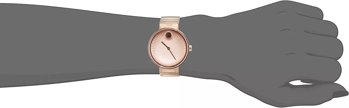 Movado Edge Rose Gold Watch 34mm