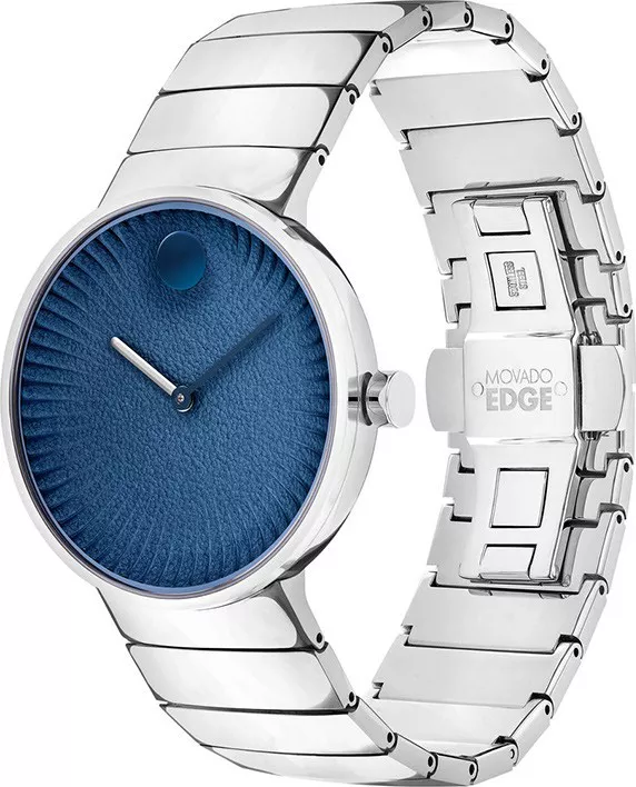 Movado Edge Blue Watch 40mm 