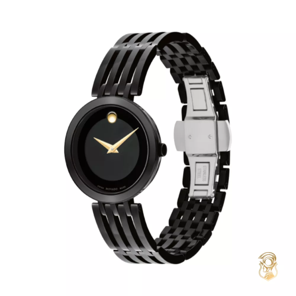 Movado Esperanza Black Watch 28mm