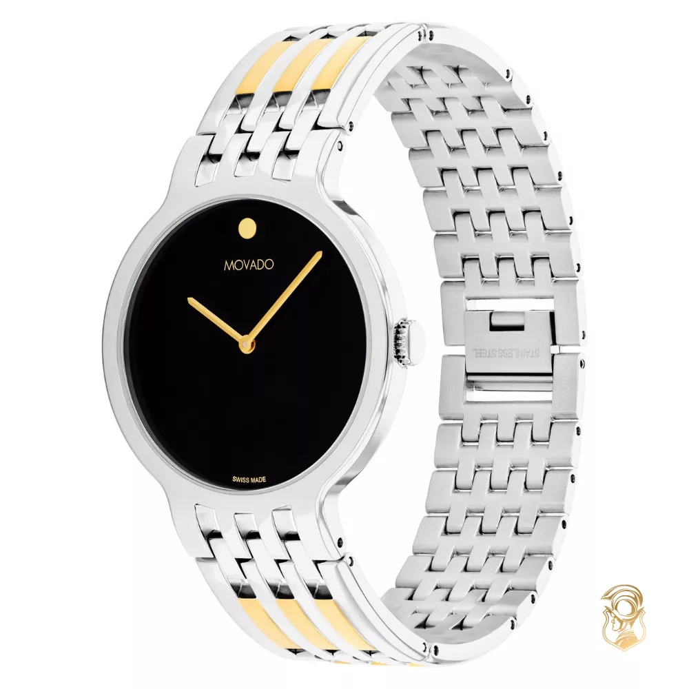 Movado Essence Two-Tone Unisex Watch 38mm