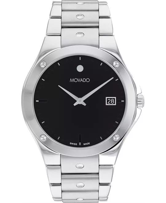 Movado Excel Black Watch 40mm