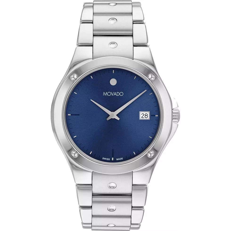 Movado Excel Blue Watch 40mm