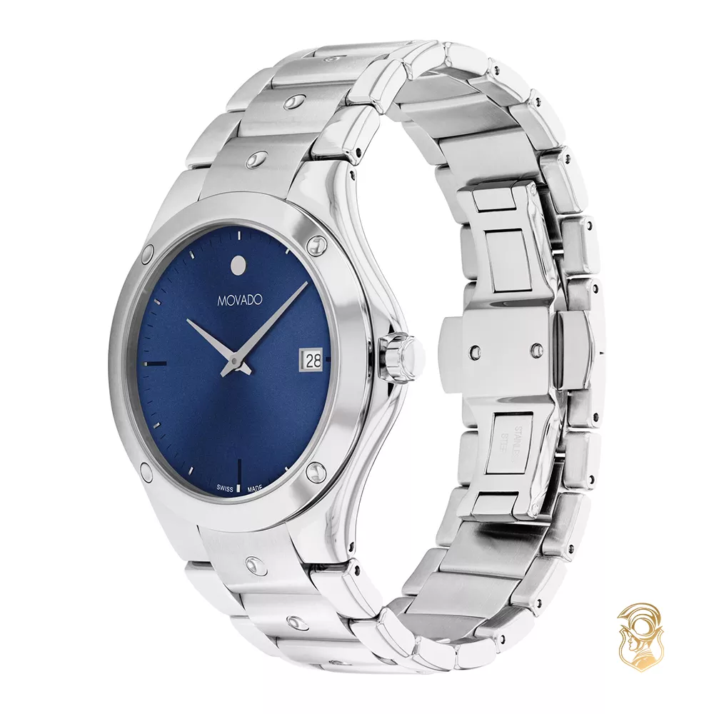 Movado Excel Blue Watch 40mm