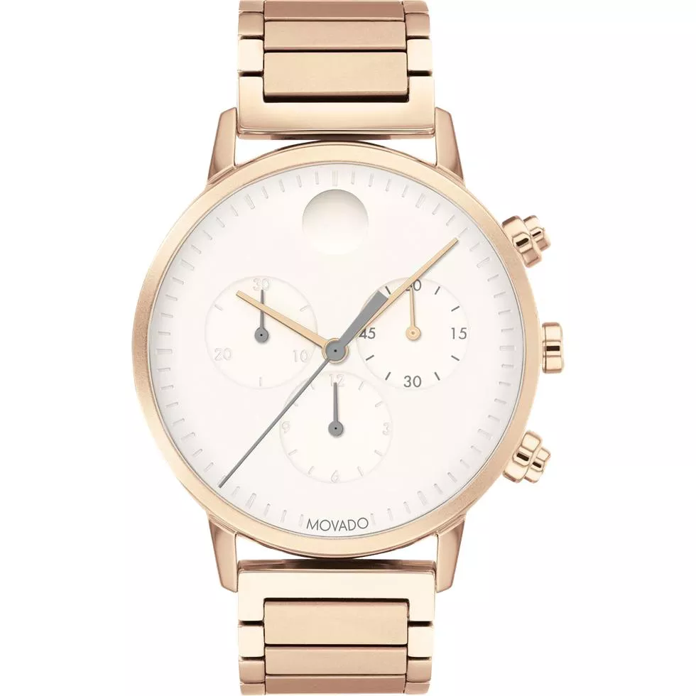 Movado Face Carnation Watch 38mm