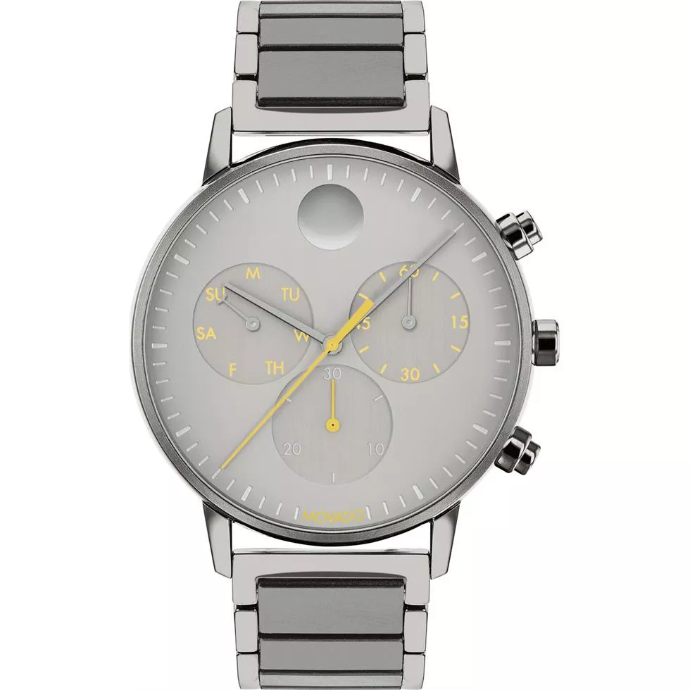 Movado Face Grey Men's Watch 43mm