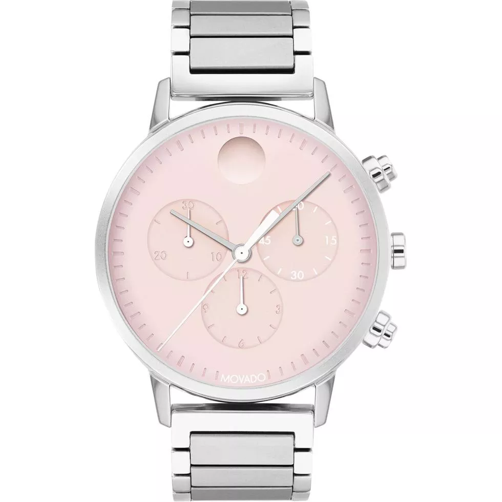 Movado Face Pink Women's Watch 38mm