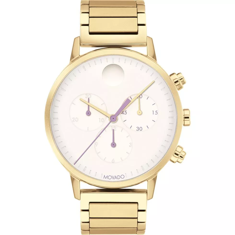 Movado Face Yellow Women's Watch 38mm