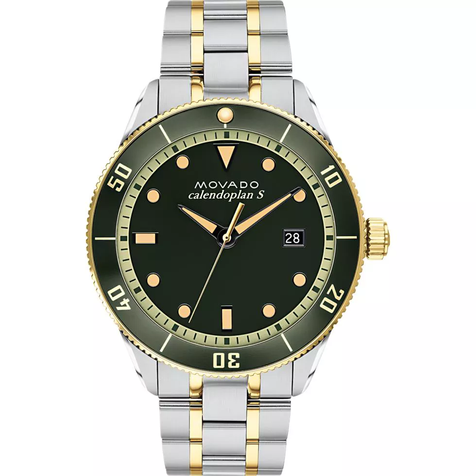 Movado Green Watch 43mm