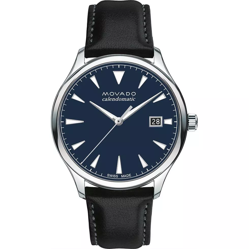 Movado Heritage Calendomatic Watch 40mm