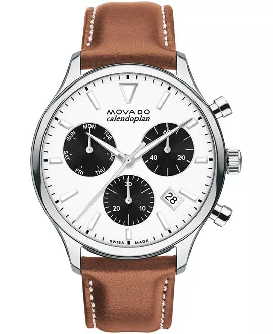 Movado Heritage Chronograph Watch 43MM