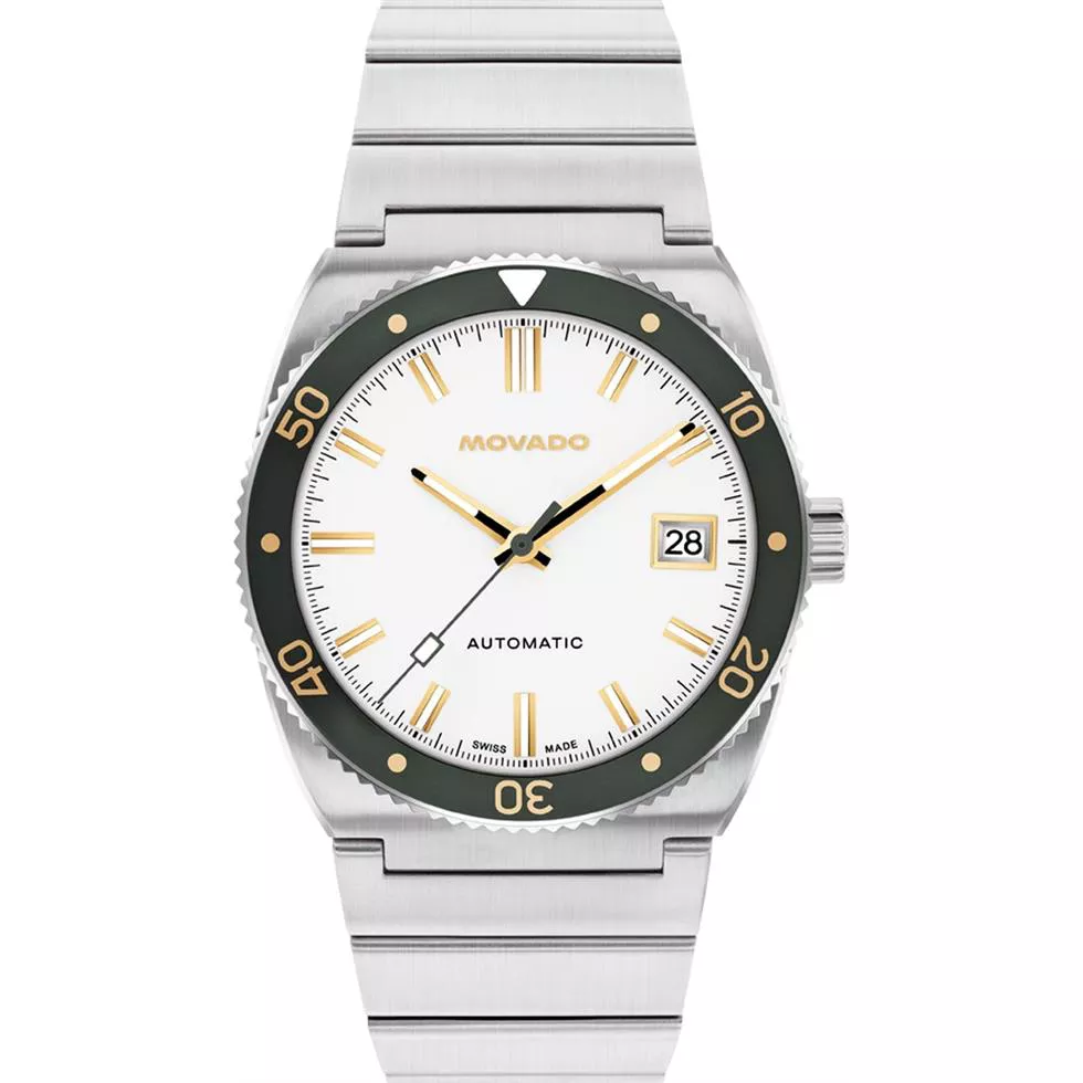 Movado Heritage Ondoplan Watch 39mm