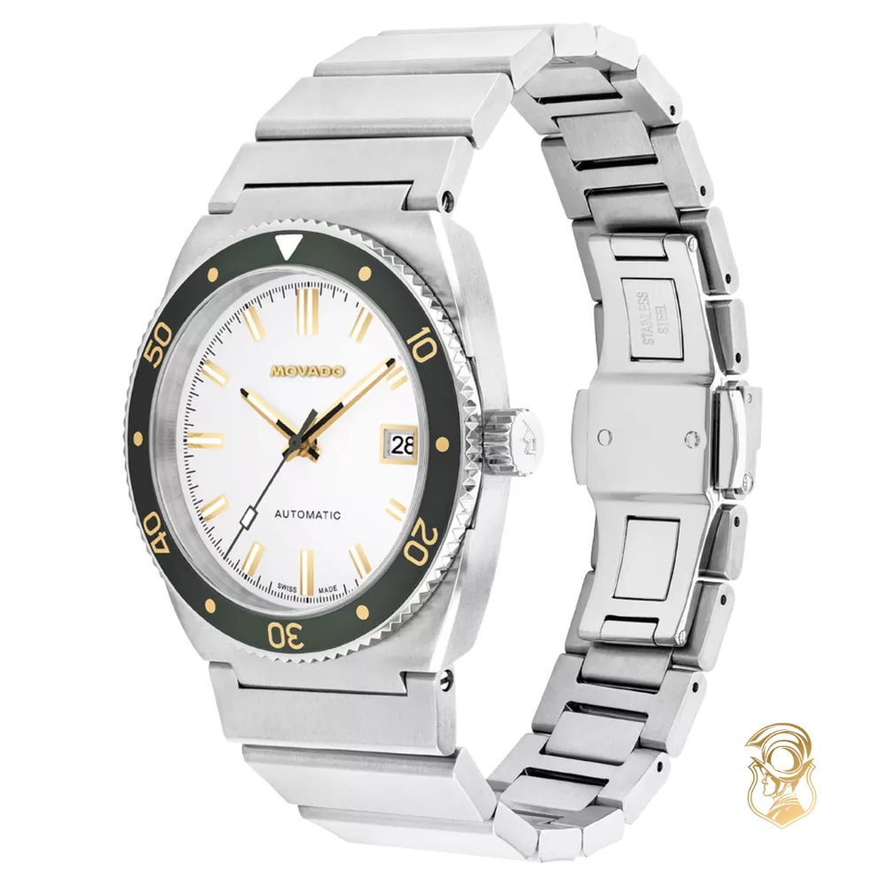 Movado Heritage Ondoplan Watch 39mm