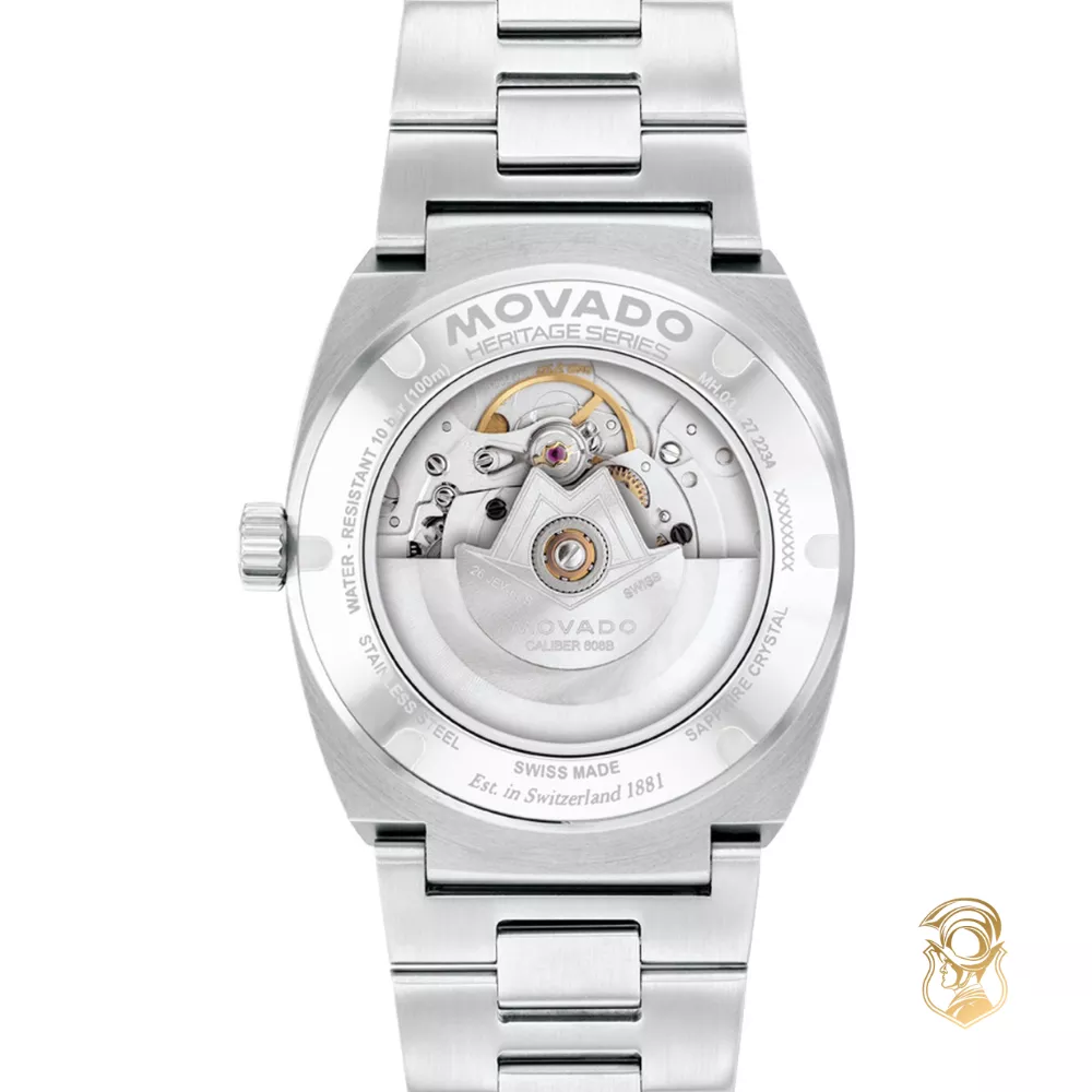 Movado Heritage Ondoplan Watch 39mm
