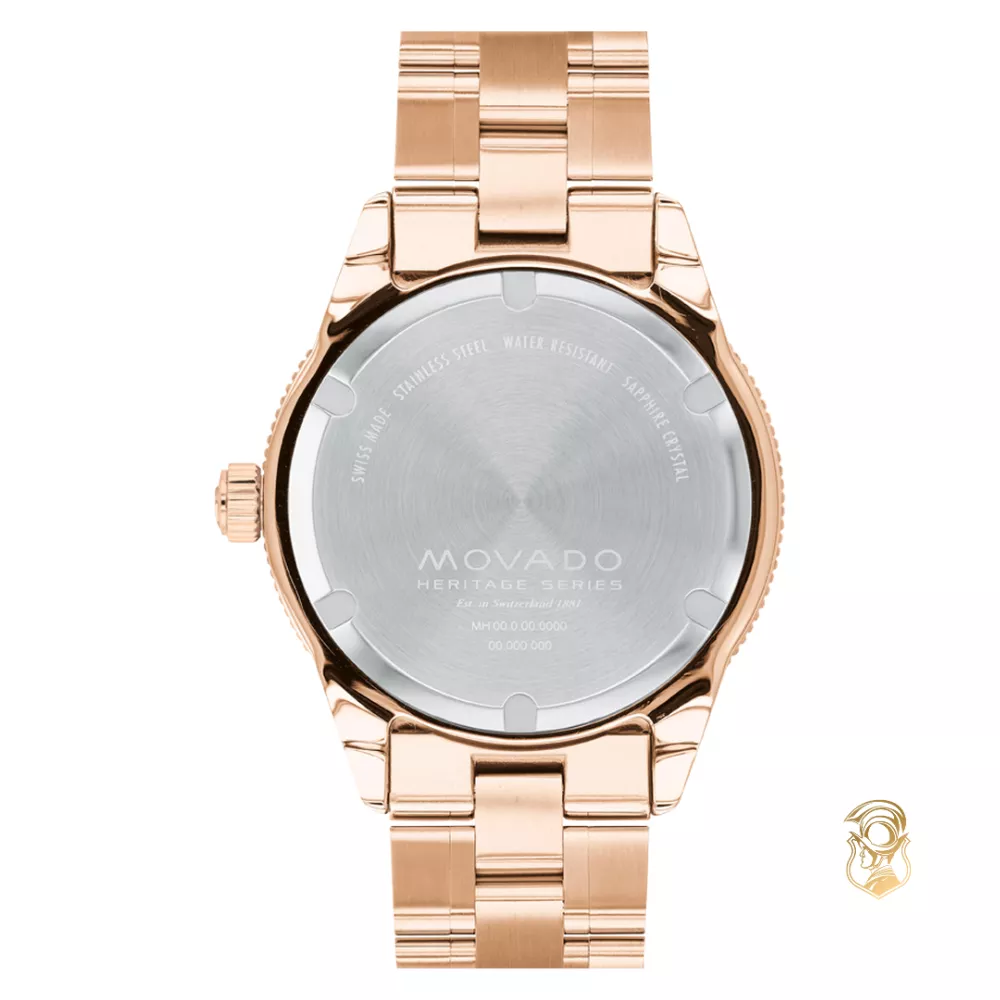 Movado Heritage Series Calendoplan Watch 43mm