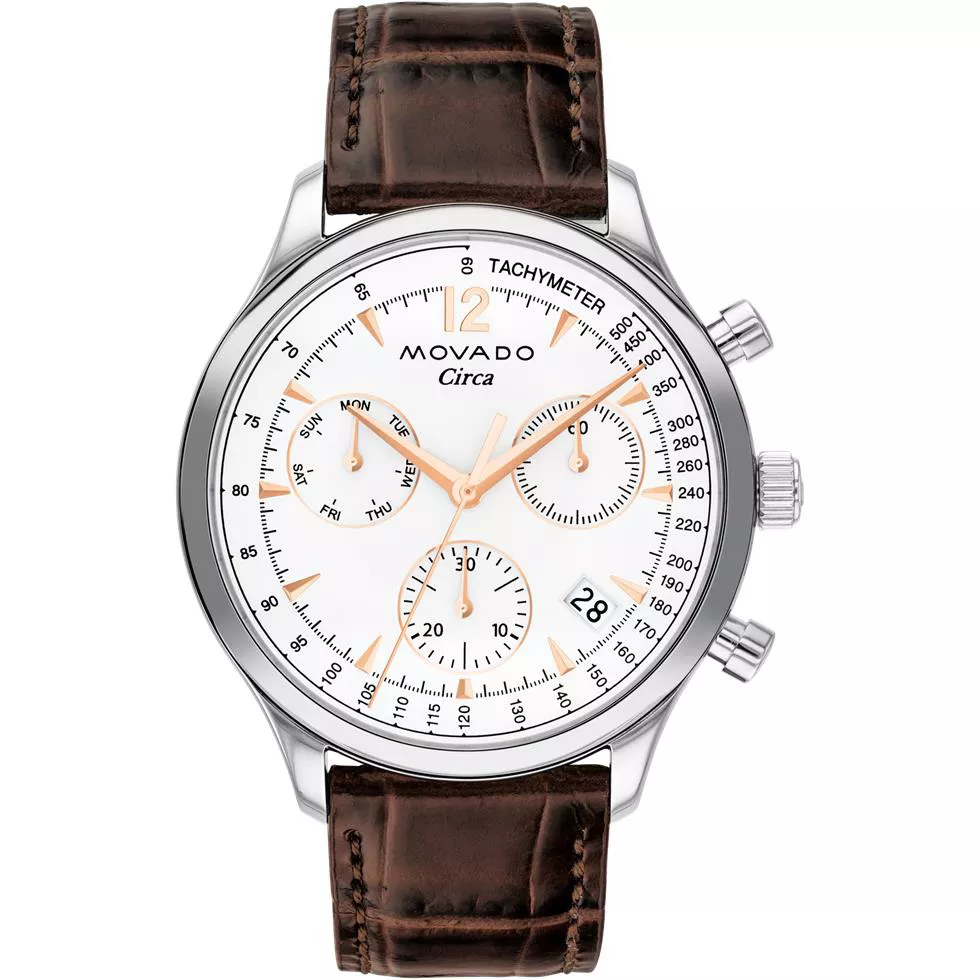 Movado Heritage Series Circa Watch 43mm 