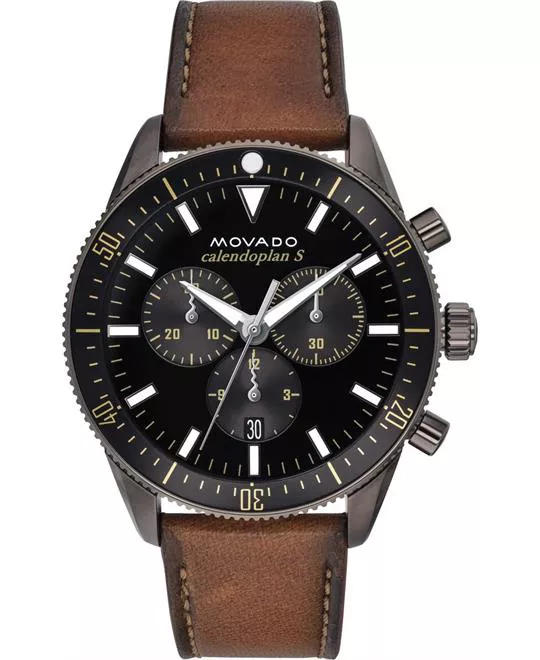 MOVADO HERITAGE SERIES WATCH 42MM