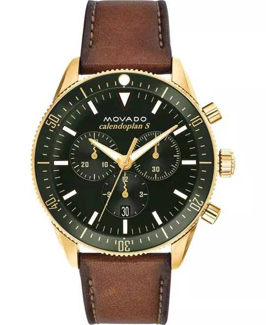 MOVADO HERITAGE SERIES WATCH 42MM