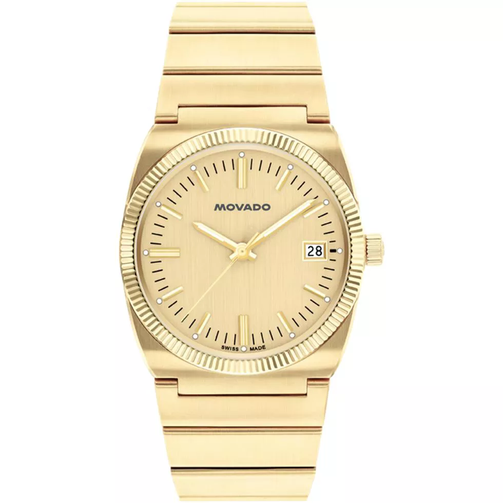 Movado Heritage Series Ondoplan Watch 36mm
