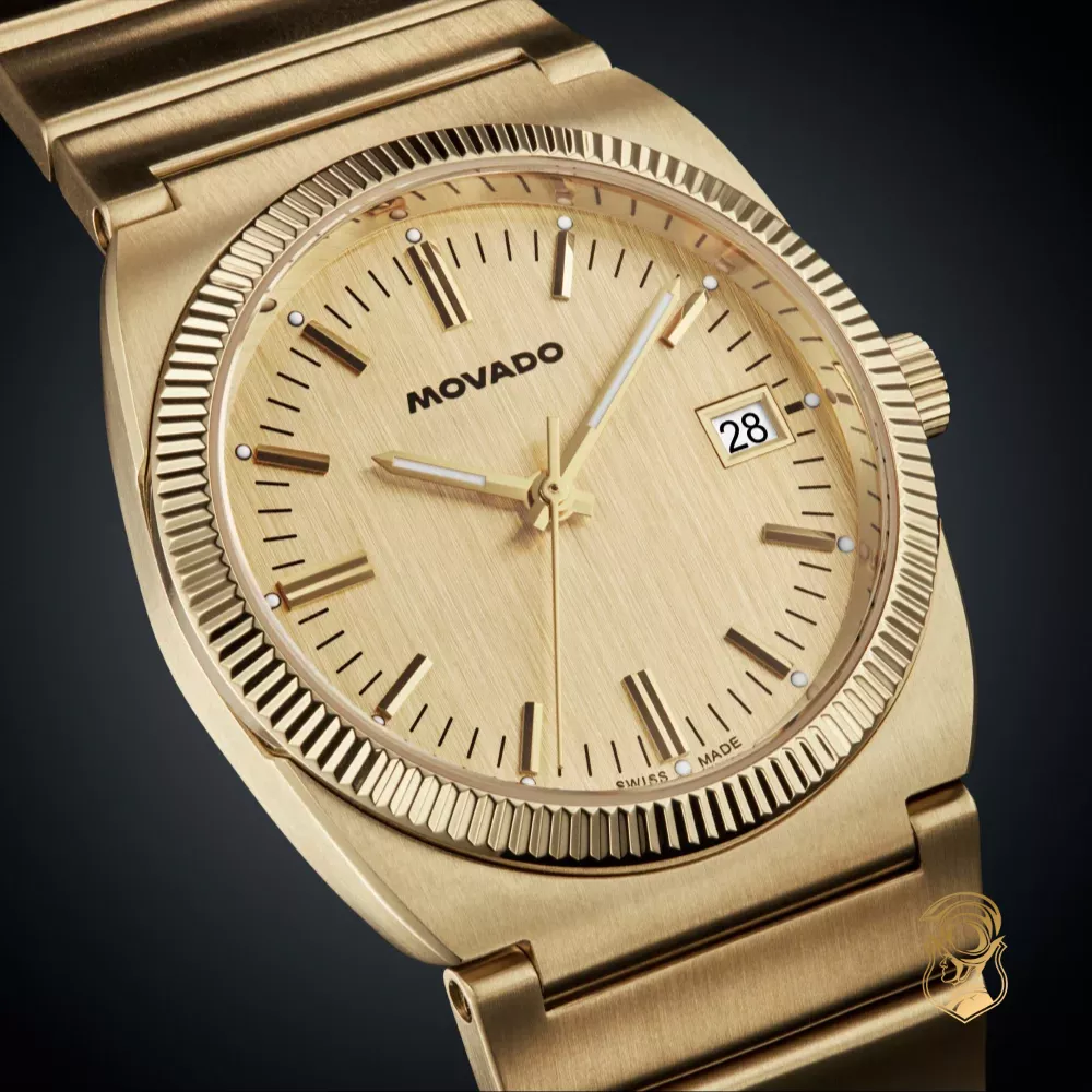 Movado Heritage Series Ondoplan Watch 36mm