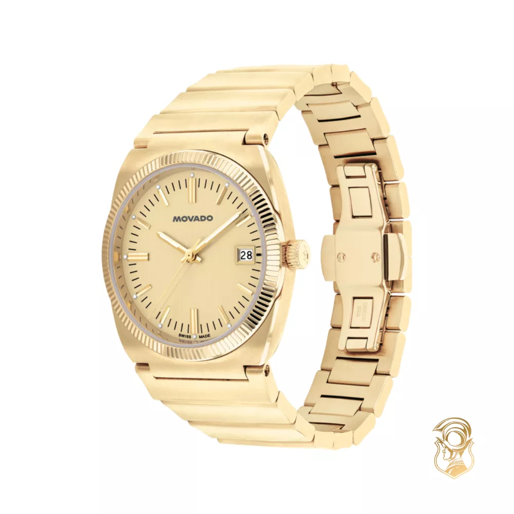 Movado Heritage Series Ondoplan Watch 36mm