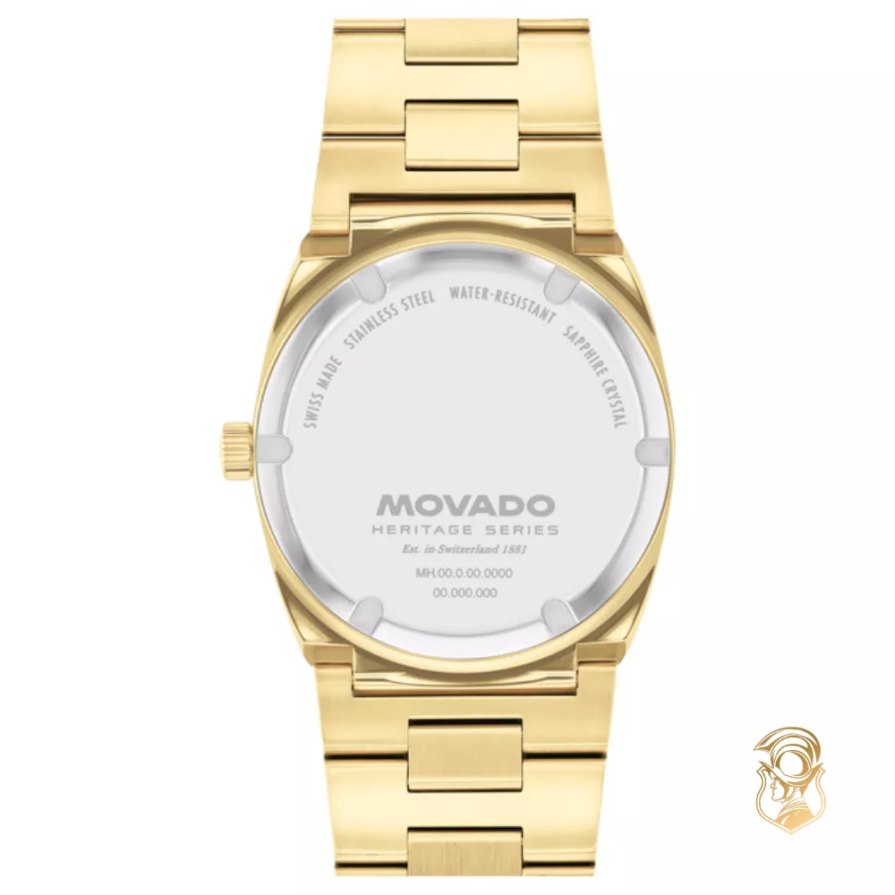 Movado Heritage Series Ondoplan Watch 36mm