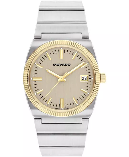 Movado Heritage Series Ondoplan Watch 36mm