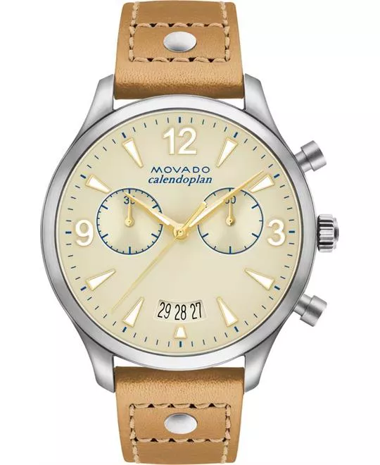 MOVADO HERITAGE SERIES WATCH 38MM