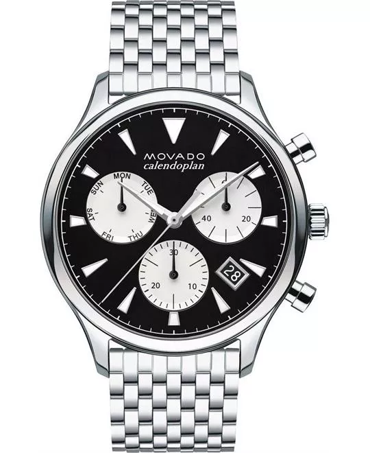 MOVADO HERITAGE SERIES WATCH 43mm