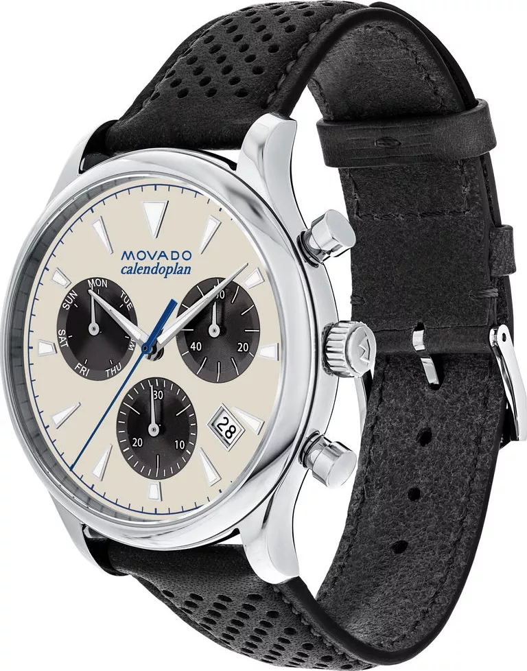MOVADO HERITAGE SERIES WATCH 43MM