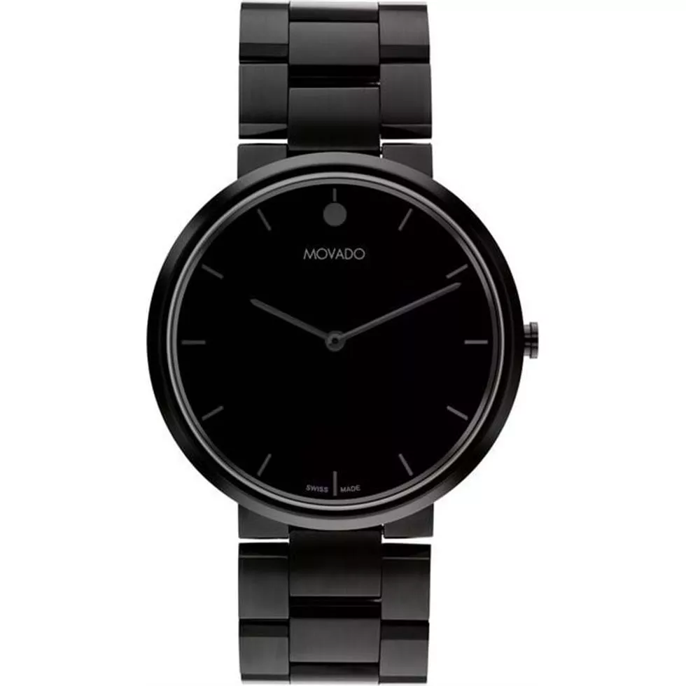 Movado Infinio Black-Tone Men's Watch 40mm