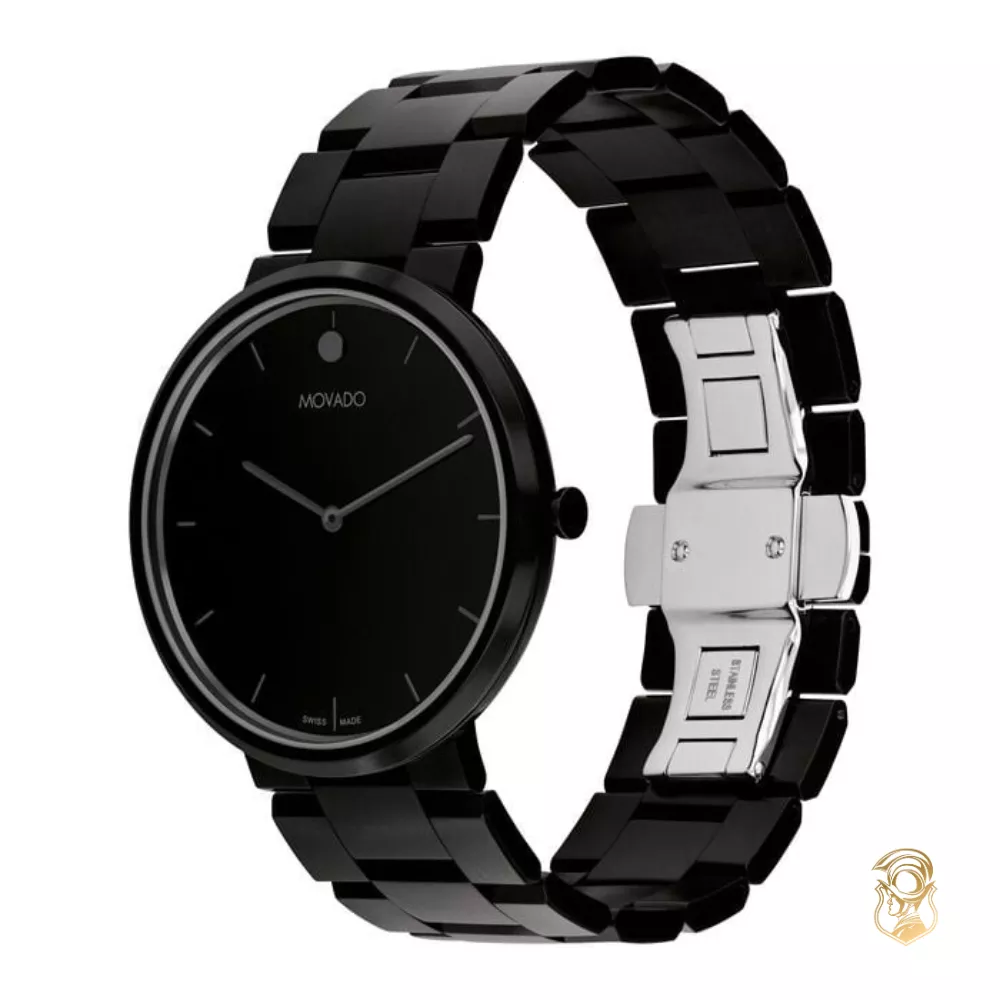 Movado Infinio Black-Tone Men's Watch 40mm