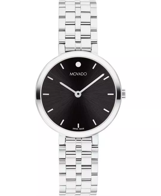 Movado Kora Silver-Tone Watch 28mm