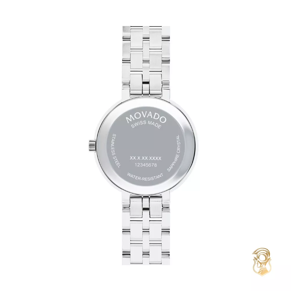 Movado Kora Silver-Tone Watch 28mm