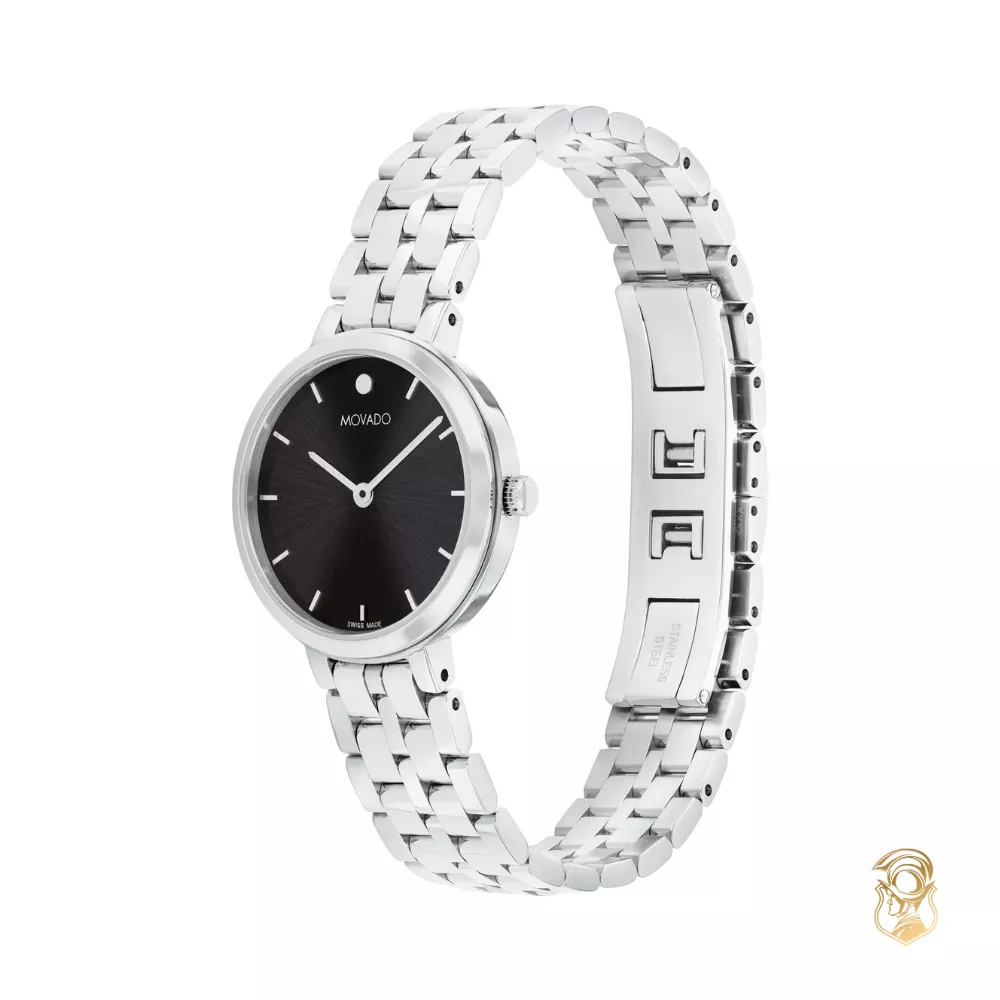 Movado Kora Silver-Tone Watch 28mm