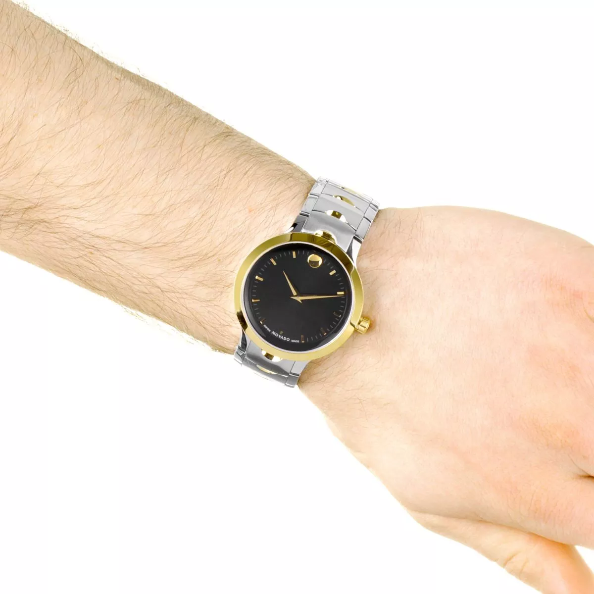 Movado Luno Yellow Gold PVD Watch 40mm 