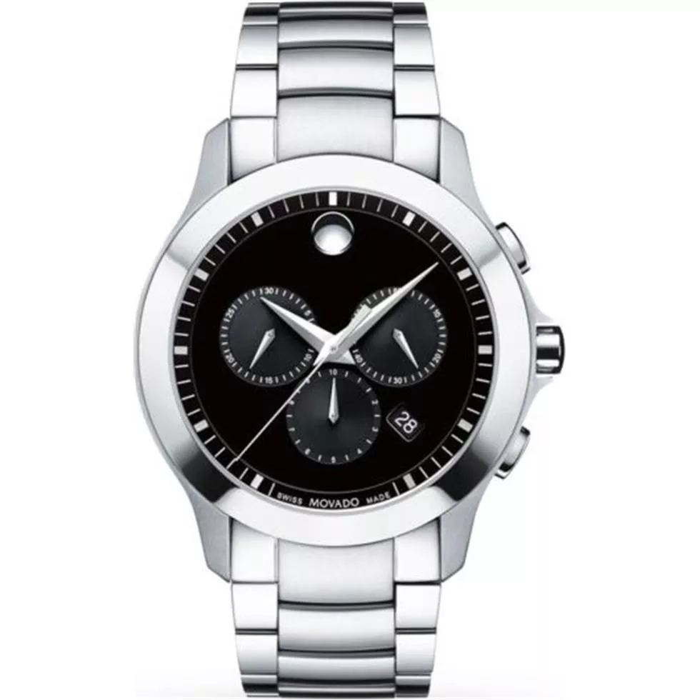 Movado discount masino black