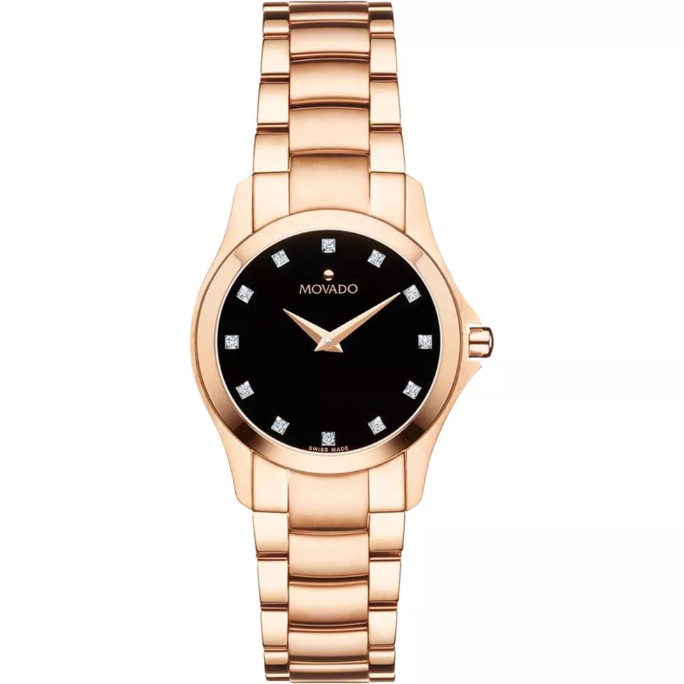 Movado Masino Rose Gold Women's Watch 26 mm 