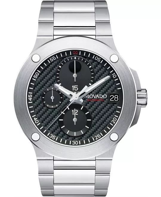 Movado Swiss Automatic Chronograph Watch 46mm 