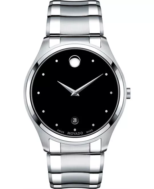 Movado Celo Swiss Stainless Watch 40mm 