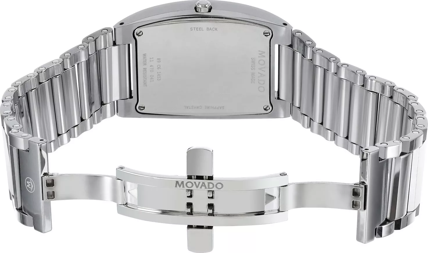 Movado Fiero Tungsten Swiss Carbide Watch 32mm 