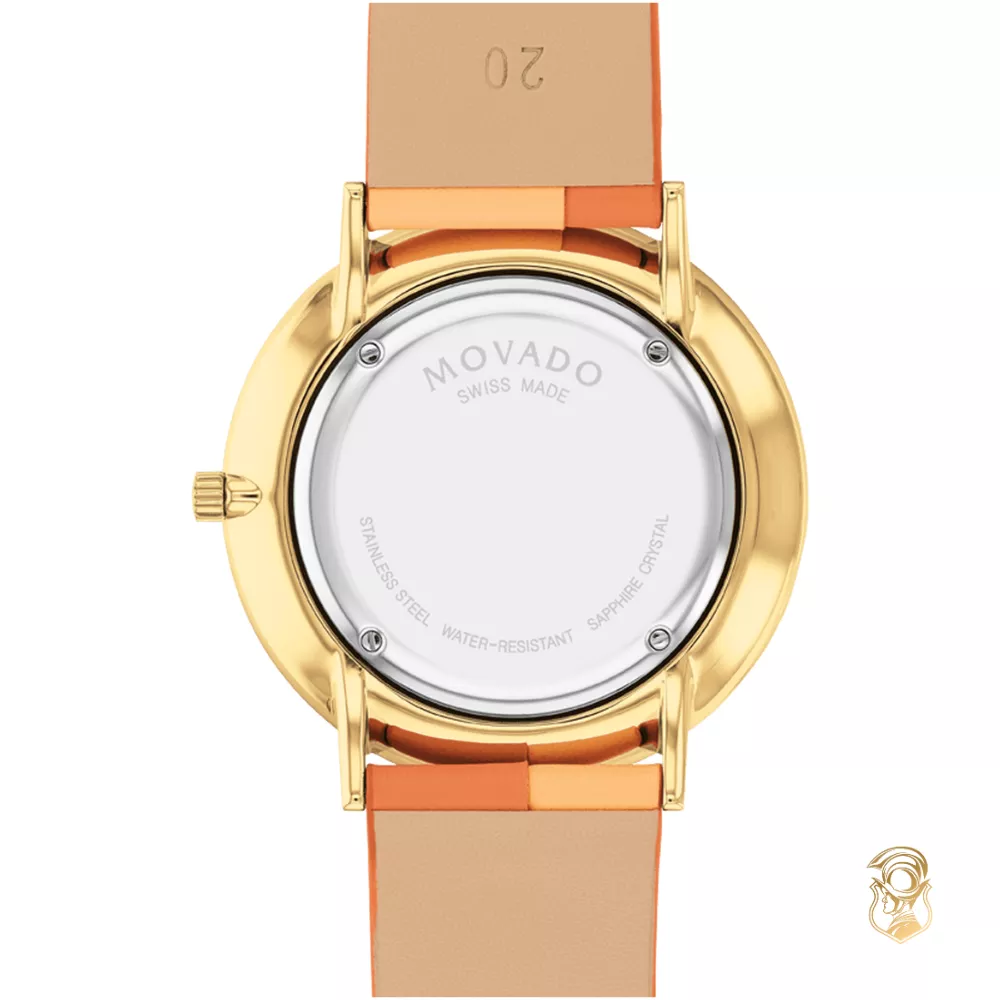 Movado Modern 47 Orange Watch 40mm