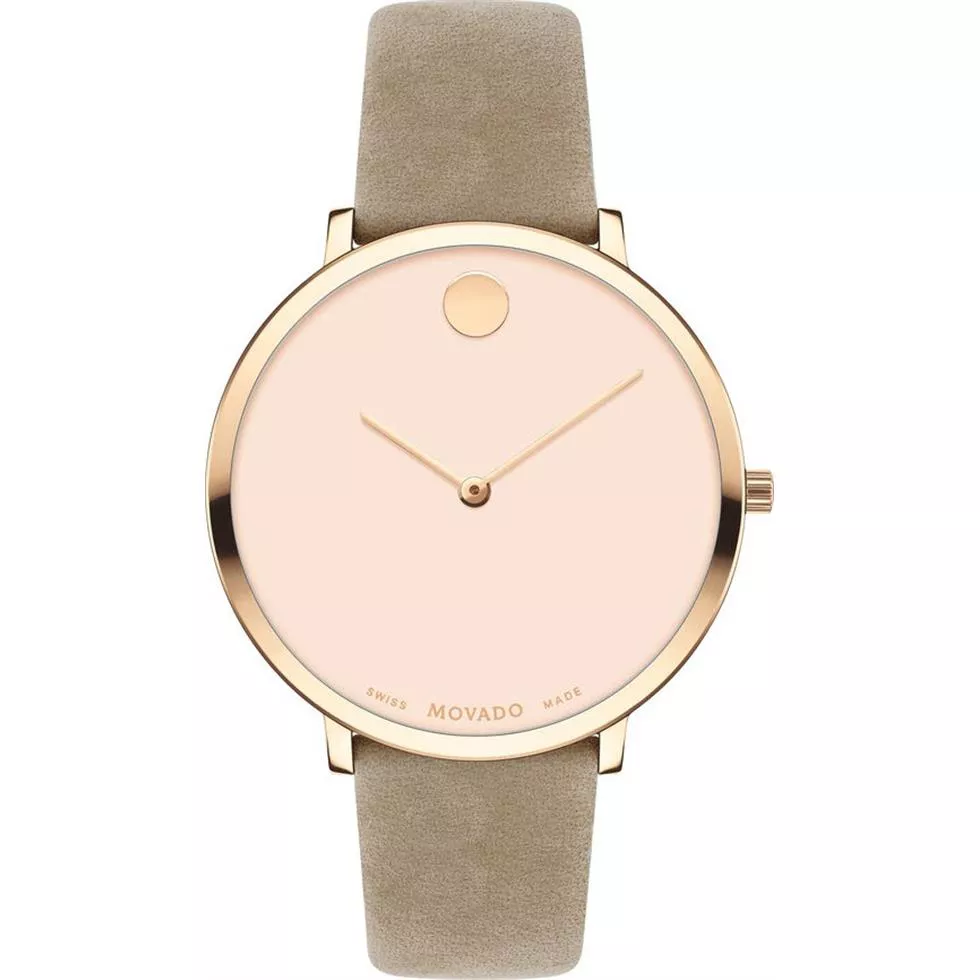 Movado Modern 47 Taupe Watch 35mm