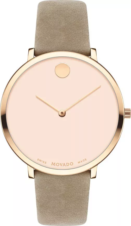 Movado Modern 47 Taupe Watch 35mm