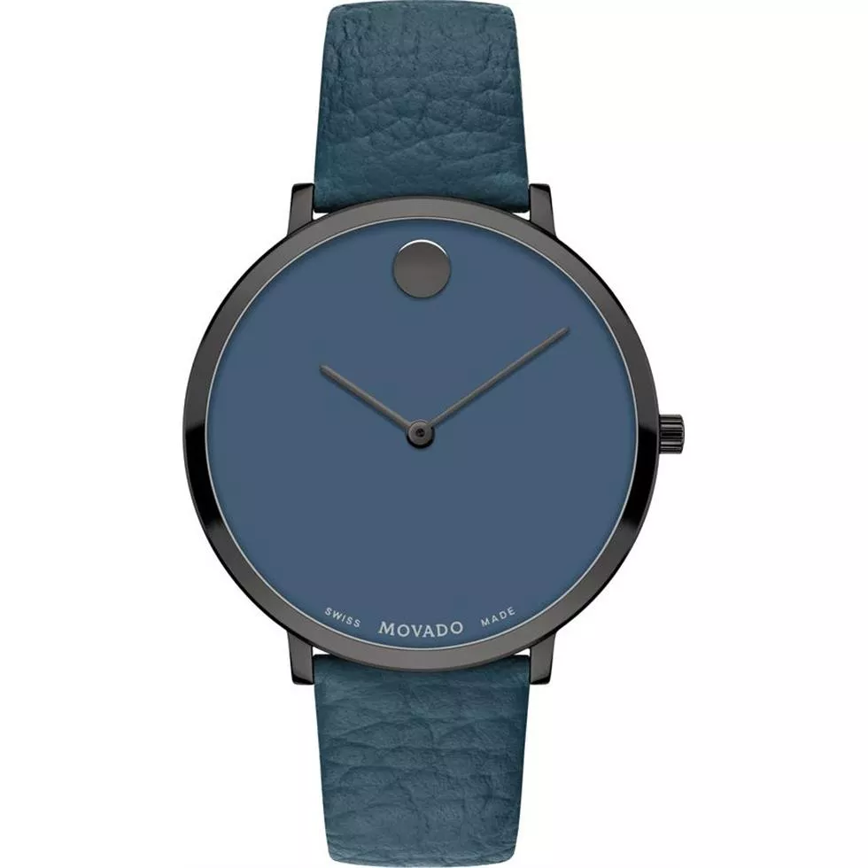 Movado Modern 47 Blue Watch 35mm
